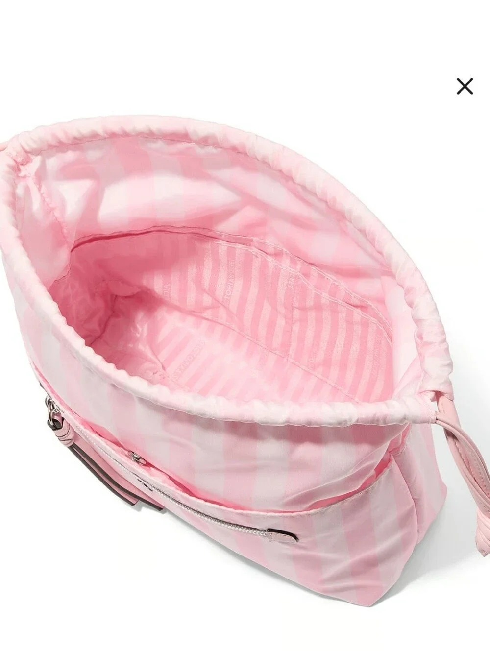 Victoria's Secret Cinched Travel Beauty Organizer Bag NWT